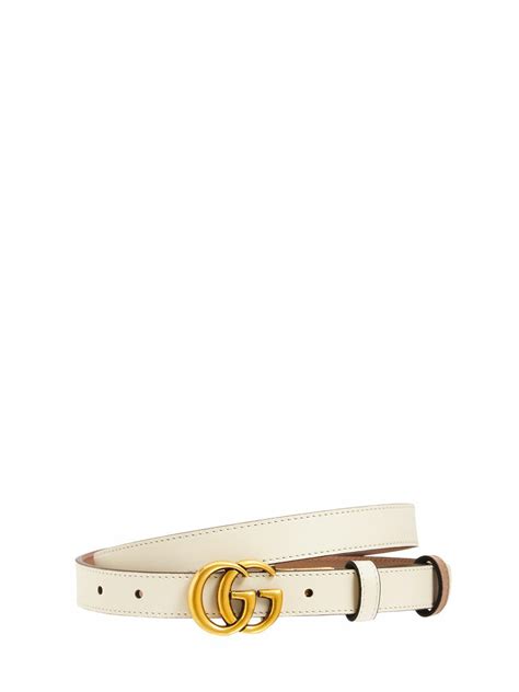 Gucci Gucci GG 2cm Reversible Belt 